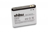 VHBW Mobiltelefon akkumulátor Nokia BP-6x készülékhez - 700 mAh 3,7 V Li-Ion
