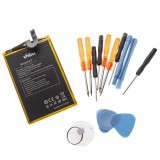 VHBW Mobiltelefon akkumulátor Oukitel K10000 Max, K7 - 10000 mAh 3,8 V Li-Ion - Okostelefon akkumulátor