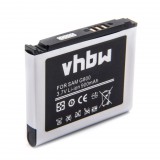 VHBW Mobiltelefon akkumulátor Samsung AB603443CU, AB603443CC, AB603443CE - 900 mAh 3,7 V Li-Ion