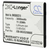 VHBW Mobiltelefon akkumulátor Samsung EB-BG525BBE, GH43-05060A - 3000 mAh 3,85 V Li-Ion