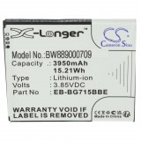 VHBW Mobiltelefon akkumulátor Samsung EB-BG715BBE, GH43-04993A - 3950 mAh 3,85 V Li-Ion