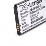 VHBW Mobiltelefon akkumulátor Samsung EB-BG850BBC, EB-BG850BBE - 1900 mAh 3,85 V Li-Ion, NFC