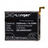 VHBW Mobiltelefon akkumulátor Samsung EB-BN985ABY, GH82-23333A - 4200 mAh 3,87 V Li-polymer