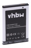 VHBW Mobiltelefon akkumulátor Samsung EB504465IZBSTD, CPLD-69, EB504465LA - 1700 mAh 3,7 V Li-Ion