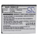 VHBW Mobiltelefon akkumulátor Samsung GH43-04993A, EB-BG715BBE - 3200 mAh 3,85 V Li-polimer