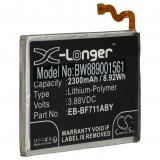 VHBW Mobiltelefon akkumulátor Samsung GH82-26270A, EB-BF711ABY - 2300 mAh 3,88 V Li-polimer