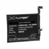 VHBW Mobiltelefon akkumulátor Xiaomi BM4X-hez - 4300 mAh 3,85 V Li-polimer