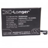VHBW Mobiltelefon akkumulátor Xiaomi BN45-höz - 3900 mAh 3,85 V Li-polimer