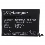 VHBW Mobiltelefon akkumulátor Xiaomi BN5A-hoz - 4900 mAh 3,85 V Li-polimer