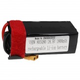 VHBW Modellkészítő eszköz akkumulátor - 1800 mAh 18,5 V Li-polimer, XT60