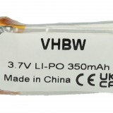 VHBW Modellkészítő eszköz akkumulátor - 350 mAh 3,7 V Li-polimer, WALKERA