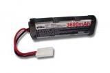 VHBW Modellkészítő eszköz akkumulátor - 3600 mAh 7,2 V NiMH, Tamiya