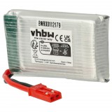 VHBW Modellkészítő eszköz akkumulátor Revell 23951-hez – 700 mAh 3,7 V Li-polimer, Mini JST-dugó