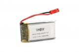 VHBW Modellkészítő eszköz akkumulátor Walkera Dragonfly HM 5G4-hez – 1100 mAh 3,7 V Li-polimer, JST