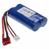 VHBW Modellkészítő eszköz akkumulátor Wltoys 12428-hoz – 1500 mAh 7,4 V Li-Ion, SM-4P