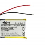 VHBW MP3-lejátszó akku Apple 616-0212, ICP0534500, AW4701218074 - 250 mAh 3,7 V Li-polimer