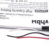 VHBW MP3-lejátszó akku Apple 616-0283, 616-0287, 616-0282, 616-0292 - 400 mAh 3,7 V Li-polymer