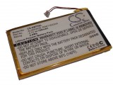 VHBW MP3-lejátszó akku Samsung RA611E02AA, 6L0503035 - 750 mAh 3,7 V Li-polymer