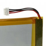 VHBW MP3-lejátszó elem xDuoo YT653071-hez - 1750 mAh 3,7 V Li-polimer