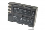 VHBW Nikon EN-EL3e, EN-EL3, EN-EL3a akkumulátor - 2000 mAh, 7,2 V, Li-Ion információs chippel