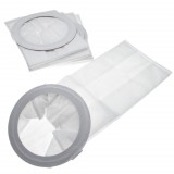 VHBW Nilfisk 1471097500 Porszívótasak - 5x, Microfleece, Clarke