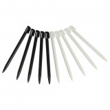 VHBW Nintendo DSi, DSi XL, 2DS, DS Lite Érintőtoll - 10x, Fekete, Fehér