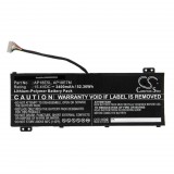 VHBW Notebook akkumulátor Acer AP18E5L, AP18E7M - 3400 mAh 15,4 V Li-polymer
