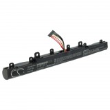 VHBW Notebook akkumulátor Asus 0B110-00480100, A41lj5H, A41N1702-1 - 2800 mAh 14,4 V Li-Ion