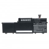 VHBW Notebook akkumulátor Asus 0B200-00070100, 0B200-00070000, C23-UX32 - 6500 mAh 7,4 V Li-polymer