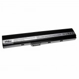 VHBW Notebook akkumulátor Asus 90-NYX1B1000Y, 70-NXM1B2200Z - 5200 mAh 10,8 V Li-polimer, fekete