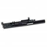 VHBW Notebook akkumulátor Asus A31N1730, 0B110-00550100 - 2600 mAh 10,8 V Li-Ion, fekete