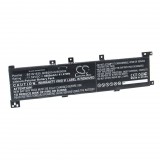 VHBW Notebook akkumulátor Asus B0B200-02560000, B31N1635 - 3600 mAh 11,52 V Li-polymer
