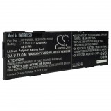 VHBW Notebook akkumulátor Asus C31N2005, 0B200-03810000 - 4200 mAh 11,55 V Li-polimer, fekete