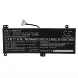 VHBW Notebook akkumulátor Clevo PA70BAT-4, 6-87-PA70S-61B00-hoz - 4200 mAh 15 V Li-polimer