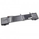 VHBW Notebook akkumulátor Dell 05046J, 5046J, 6JHCY, 6JHDV - 6200 mAh 14,8 V Li-Ion, fekete