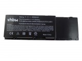VHBW Notebook akkumulátor Dell 0KR854, 0DW554, 05K145, 312-0747 - 6600 mAh 11,1 V Li-Ion, fekete