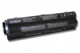 VHBW Notebook akkumulátor Dell 0R4CN5, 0JWPHF, 312-1123, 08PGNG, 0J70W7 - 6600 mAh 11,1 V Li-Ion, fekete