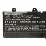 VHBW Notebook akkumulátor Dell X26RT, RCVVT, NWDC0 - 6800 mAh 11,55 V Li-polymer