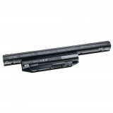 VHBW Notebook akkumulátor Fujitsu BPS229, FMVNBP227A, BPS231-hez - 4400 mAh 10,8 V Li-Ion, fekete