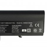 VHBW Notebook akkumulátor HP 484786-001, 491173-543, HSTNN-144C-A - 6600 mAh 10,8 V Li-Ion, fekete
