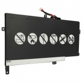 VHBW Notebook akkumulátor HP 681951-001, 681881-171, 681881-271 - 4050 mAh 14,8 V Li-polimer, fekete