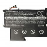 VHBW Notebook akkumulátor HP 827927-1C1, 828226-005, 827927-1B1 - 4600 mAh 7,7 V Li-polimer, fekete