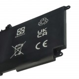 VHBW Notebook akkumulátor HP 921409-2C1, 921439-855, 921409-271, AD03051XL típusokhoz – 4350 mAh, 11,55 V Li-Ion