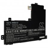 VHBW Notebook akkumulátor HP HSTNN-OB1Z, DS02XL, DS02032XL-hez - 3950 mAh 7,7 V Li-polimer, fekete