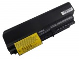 VHBW Notebook akkumulátor IBM 42T5229, 42T5230, 41U3197, 41U3198 - 6600 mAh 10,8 V Li-Ion, fekete