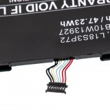 VHBW Notebook akkumulátor Lenovo 02DL021, 02DL022, 5B10W13927, 5B10W13928 - 4100 mAh 11,52 V Li-polymer