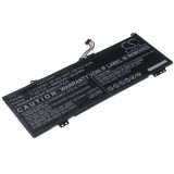 VHBW Notebook akkumulátor Lenovo 5B10Q16067, 5B10Q22883, 5B10Q16066 - 5800 mAh 7,68 V Li-polimer, fekete