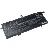 VHBW Notebook akkumulátor Lenovo L16L4PB3, L16C4PB3, L16M4PB3 - 6200 mAh 7,68 V Li-polimer, fekete