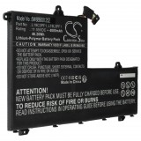 VHBW Notebook akkumulátor Lenovo L19C3PF1, L19L3PF1, SB10V25242 - 4000 mAh 11,55 V Li-polymer