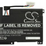 VHBW Notebook akkumulátor MSI BTY-M491, S9N-0B3A210-SB3 - 4500 mAh 11,4 V Li-polimer, fekete